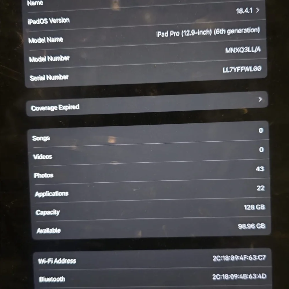 Apple iPad Pro 12.9-inch in Gray